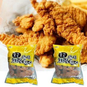 씨밀레 드림애 오곡안심치킨텐더 1kg+1kg 세트, 2개, 1kg