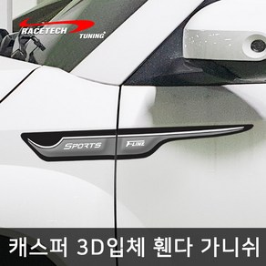 레이스텍 캐스퍼 스타일리쉬 3D입체 휀다 가니쉬, 1개