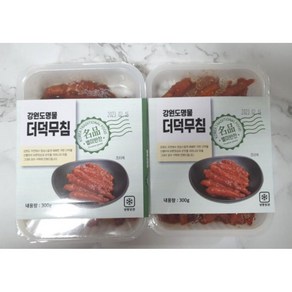 [본사정품] 청아 일품 더덕무침 100g 8P + 더덕 비빔 100g 3P Total 11P 청아일품더덕무침더덕비빔, 11개, 105g