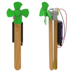 과학실험키트-창작용 휴대용 선풍기 만들기-1인용