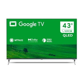 더함 4K UHD QLED TV, 108cm(43인치), TV UA431QLED, 스탠드형, 자가설치