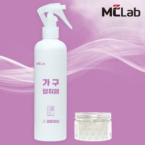 엠씨랩 가구탈취제 피톤치드 스프레이+비즈용기, 1세트, 300ml