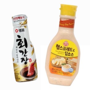 샘표 회간장 +오뚜기 햄 스프레드딥소스, 1개, 245g