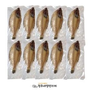 정우네생선가게 국내산 반건조 가자미 500g 1kg / 고급 물가자미 / 설비건조, 1박스