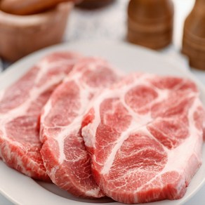 [당일발송] 바라던 지방손질된 (목살 500g x 1팩), 목살500g-구이용, 1개