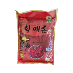 할매손 김치용 굵은 고추가루, 1개, 2.5kg