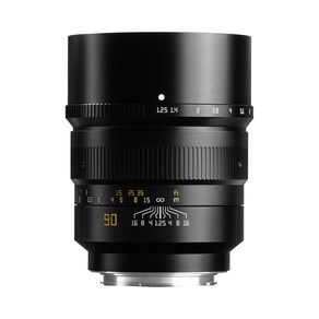 티티아티산 L 마운트 풀프레임 렌즈 90mm F1.25 블랙