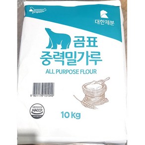 밀가루10kg 국수 밀가루 수제비 만두피 가루 분말, 10kg, 1개