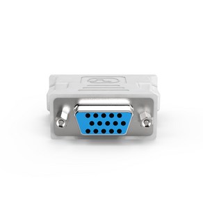 NEXTU NEXT-1656DVI-FM WHITE DVI-I 24＋5핀 RGB F 변환젠더, 1개