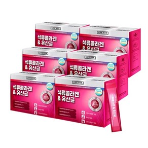 라이프허브 석류콜라겐&유산균, 60g, 6개