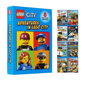 스콜라스틱 레고 파닉스 32권 박스형, Adventues In Lego City