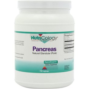 뉴트리콜로지 췌장효소 720캡슐 / NutiCology Panceas Natual Glandula 720 Capsules, 1개, 720정