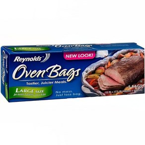 Reynolds Oven Bags Lage 5 CT 레이놀즈 오븐 백 대형 5 CT, Pack of 1, 1개