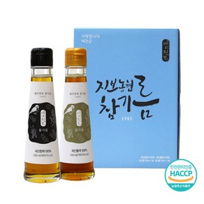 지보농협 예천참기름 고향사랑세트 4호, 1개, 100ml