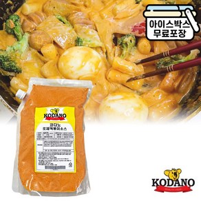 에이치에이유통 코다노 로제떡볶이 소스 2kg(드라이) 파스타소스, 코다노 로제떡볶이소스 2kg, 1개, 2kg