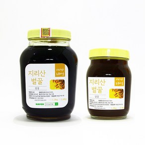 지리산농부마을 지리산 천연 벌꿀 _ 밤꿀 순수 밤 꽃꿀 100%, 1개, 1.2kg