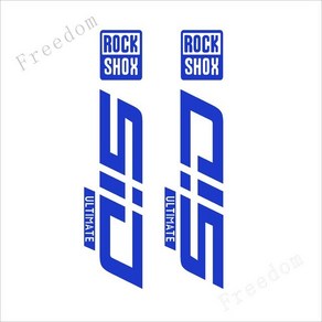 ROCKSHOX SID 산악 자전거 프론트 포크 스티커 M 데 궁극의 장식 필름, [04] Reflective Blue