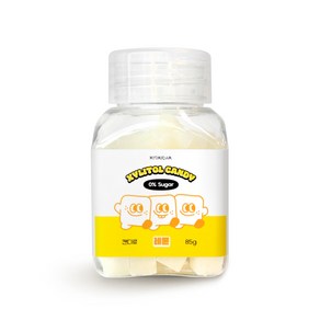 묘미담 무설탕 자일리톨 캔디 레몬, 1개, 85g