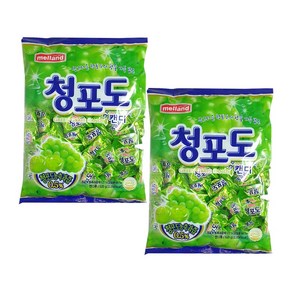 멜랜드 청포도캔디 520g x 2개 낱개