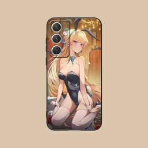 블루아카이브 삼성 갤럭시 케이스 핸드폰 Blue Archive Asuna Mobile Phone Case for Samsung Galaxy S24 S23 S22 S21 S20 S1