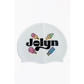 졸린 롱헤어 실리콘 수모 수영모자 팔레타 Jolyn Long Hai Silicone Swim Cap - Paleta, L, 1개