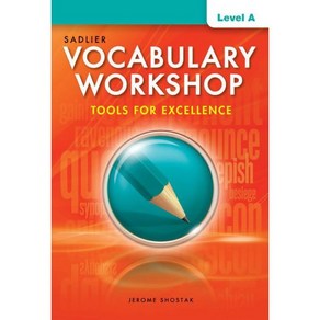 Vocabulay Wokshop Tools fo Excellence Level A (G-6), Sadlie-Oxfod