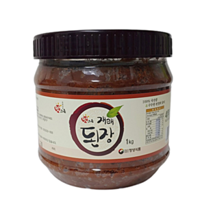 국산 재래된장1kg 100% 국산콩메주 국내산 원료 창녕식품, 1개, 1kg