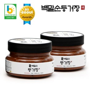 백말순등겨장 60년 전통 경상도 성주 시금장 고기쌈장, 400g, 2개