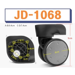 J1068 XY079 076 JL-103 A133 46-A F-50 D349 샘소나이트 아메리칸투어리스터 캐리어 바퀴 교체 부품