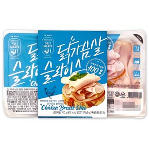 코스트코 델리미트 신선하게 바로먹는 국내산 닭가슴살 슬라이스 햄 700g, 1세트