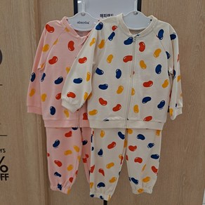 [압소바 해피랜드] 봄 초여름 가을 유아 남아 여아 공용 픽 상하 HY1-512P2
