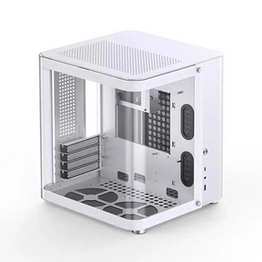 JONSBO TK 2.0 Ve M ATX 섀시 씨뷰 대형 룸 알루미늄 백 플러그 수냉식 마더보드 PC 수족관 케이스 게임용, 1개