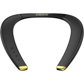 Monste Boomeang Petite Neckband Bluetooth Speakes Neck Speake with 15H Playtime aptX High Fide, Tue 3D Theate Sound