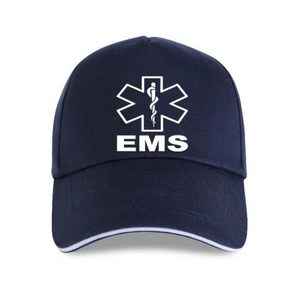남자 남성 골프 모자 여자 여성 썬캡 버킷햇 Men V2 EMS - Emegency Medical Sevices s Cotton funny Baseball cap novelty, P-Navy, 1개
