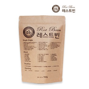 원두커피 100g x 3종 5종세트, 5개, 홀빈(분쇄안함)