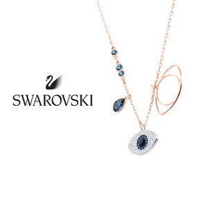 스와로브스키 SWAROVSKI 주얼리 Symbolic Evil Eye 펜던트 이블 아이 크리스털 여자 목걸이 5172560