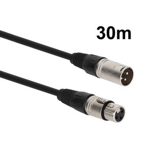 XLR 캐논 MF 연장케이블 30M CM-XLRS30