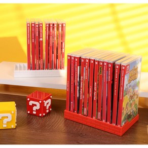닌텐도 스위치 게임팩 스탠드 게임칩 거치대 12P 이이네 마리오테마, 레드, 1개