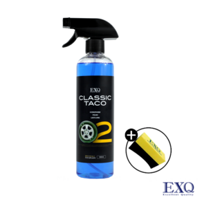 이엑스큐 EXQ 클래식 타코 Ver2 타이어코팅제 500ml (SN1305D) + 타이어드레싱패드