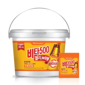 광동 비타500 젤리 27g 35입 대용량, 35개