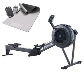 에어 로잉머신(Ai Rowing Machine) 가정용 접이식 전신 조정운동기구 효과 헬스장 크로스핏 로잉머신 WEIDU 웨이두 콜라보 출고(주말 제외) 블랙, 1개