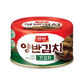 동원 양반 캔갓김치 160g x 5캔, 5개