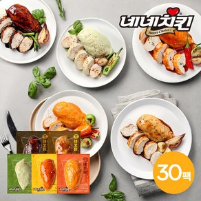 [네네치킨] 네꼬닭 닭가슴살 100g 5종 30팩, 05.네꼬닭 레드마요맛 닭가슴살 30팩, 30개