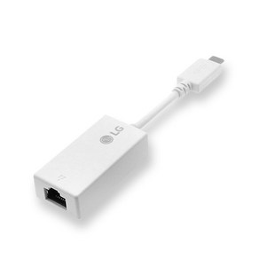 LG 정품 C타입 gam 노트북 USB-C 타입 LAN 젠더 [새제품], 1개