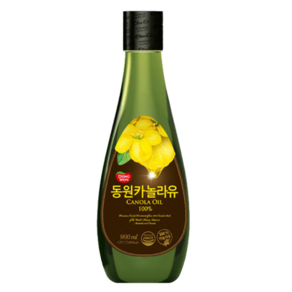 동원 카놀라유, 900ml, 4개