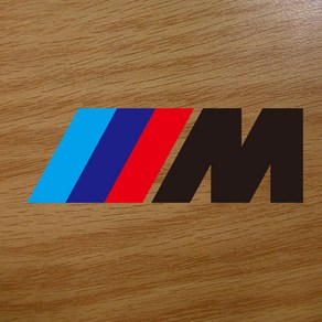 BMW M 캘리퍼스티커 M로고 데칼