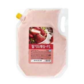 쉐프원 딸기 드레싱-FS 2kg, 5개