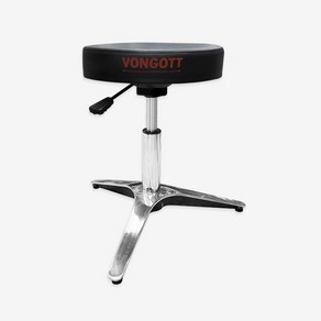 [폰거트] VONGOTT TRIPOD Stainless Alloy Hydaulic 폰거트 트라이포드 스테인레스 알로이 고급 유압식 드럼의자 (381870), 1개