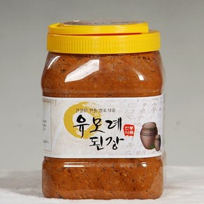 유모례 된장 / 국산콩/ 항아리에서 3년 자연숙성/ 생산자 현지 직배송, 3kg, 1개