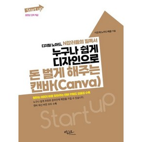 누구나 쉽게 디자인으로 돈 벌게 해주는 캔바(Canva) : 디지털 노마드 N잡러들의 필독서